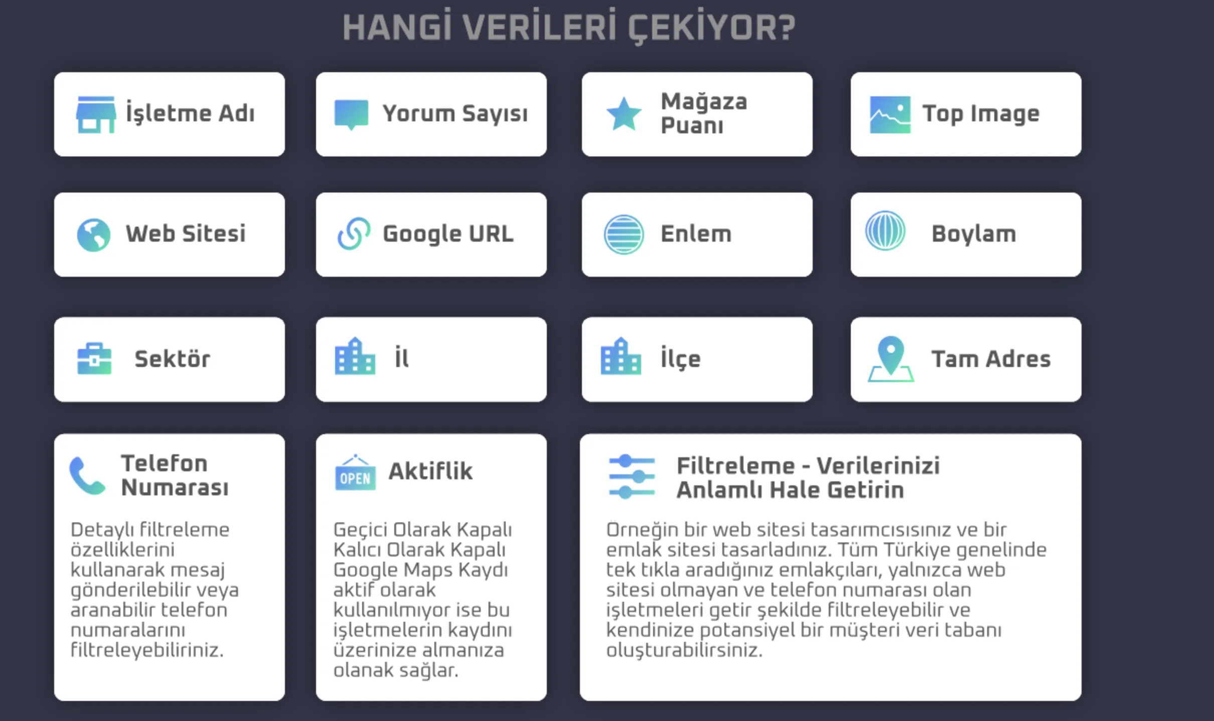Avukat | GMaps + Europages